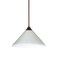 Besa Lighting Kona Cord Pendant, White Starpoint, Bronze Finish, 1x50W Halogen 1XT-282453-BR - alternate 1